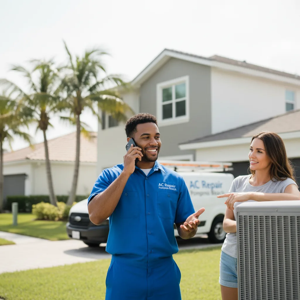 AC Repair Pompano Beach customer support in Golden